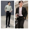 Quần Âu Nam Cạp Cao PN STORE Sidetab 2 Khuy Baggy Suông Đen - Giá chỉ 179k 8