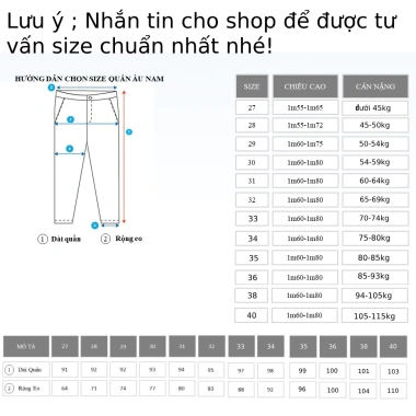 Quần âu nam cạp cao Sidetab slimfit, co dãn nhẹ 4 chiều, thoáng mát - Giá 159k 2 Quần âu nam cạp cao Sidetab slimfit, co dãn nhẹ 4 chiều, thoáng mát - Giá 159k 2