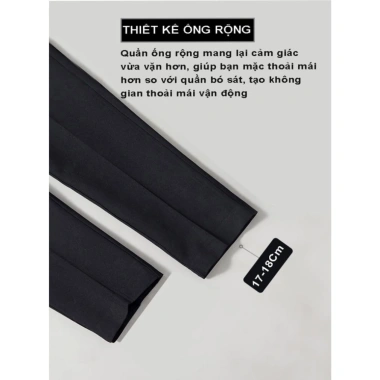 Quần âu nam cạp cao Sidetab slimfit, co dãn nhẹ 4 chiều, thoáng mát - Giá 159k