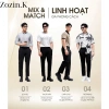 Quần âu nam cạp cao sidetab tăng cạp 6-8cm, ống baggy co dãn nhẹ, thoáng mát không bai xù A06 giá 145k 8