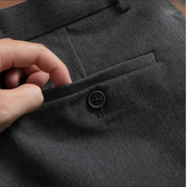 Quần Âu Nam Cạp Chun Ẩn Co Dãn Cotton - Quần Tây Công Sở Bền Đẹp Màu Sáng 3 Quần Âu Nam Cạp Chun Ẩn Co Dãn Cotton - Quần Tây Công Sở Bền Đẹp Màu Sáng 3