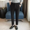Quần âu nam cạp chun ẩn co giãn baggy, vải dày dặn đen QA4M1 HELEMAN - 199.000₫ 5