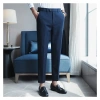 Quần âu nam cạp chun ẩn co giãn baggy, vải dày dặn đen QA4M1 HELEMAN - 199.000₫ 7