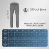 Quần âu nam cạp chun ẩn co giãn baggy, vải dày dặn đen QA4M1 HELEMAN - 199.000₫ 9
