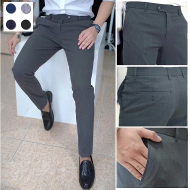 Quần Âu Nam Chất Đẹp Co Dãn Dáng Hàn - Quần Tây Công Sở Giá 125k Giảm Giá 3