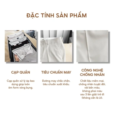 Quần Âu Nam Công Sở 5 Màu GRSIMPLE Dáng Ôm Phom Hàn Quốc BT118 Giá 210k 5