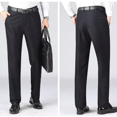 Quần âu nam công sở ống suông QTN HELEMAN – Vải không nhăn, giữ form, 179.000₫