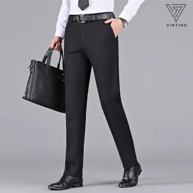 Quần âu nam công sở ống suông vải chống nhăn size lớn - Giá chỉ 135.000đ 6