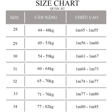 Quần âu nam công sở vải tuyết mưa dày dặn, không nhăn không xù, ông côn trẻ chuẩn form - 103,410₫