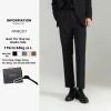 Quần âu nam đen cạp cao baggy suông ARMCEO Smart Cool - cạp điều chỉnh thông minh, 5 màu, giảm còn 199k 2