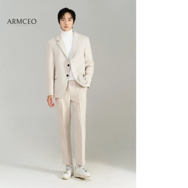 Quần âu nam đen cạp cao baggy suông ARMCEO Smart Cool - cạp điều chỉnh thông minh, 5 màu, giảm còn 199k 8