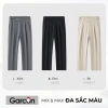 Quần âu nam GARCON cạp cao sidetab, form đứng dáng chuẩn, vải chống nhăn thoáng khí - Giá chỉ 179.000 VND 7