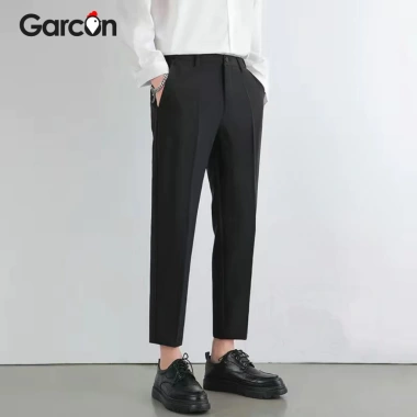 Quần âu nam GARCON cạp cao sidetab, form đứng dáng chuẩn, vải chống nhăn thoáng khí - Giá chỉ 179.000 VND 10