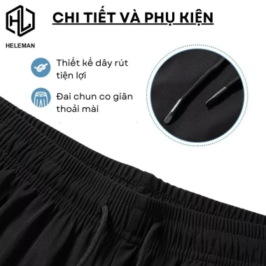 Quần âu nam Hàn Quốc cạp chun co giãn, vải tuyết mềm mượt - HELEMAN QA3M1 159k 4