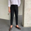 Quần Âu Nam Hàn Quốc Đen Trơn - Quần Dài Tây Học Sinh Sinh Viên Giá 44.000 VNĐ 6
