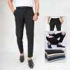 Quần âu nam Hàn Quốc RBD slimfit dáng ôm, ống côn đen, vải chống nhăn không bai xù cao cấp – Giá chỉ 171k 9