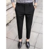 Quần âu nam Hàn Quốc RBD slimfit dáng ôm, ống côn đen, vải chống nhăn không bai xù cao cấp – Giá chỉ 171k 10