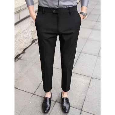 Quần âu nam Hàn Quốc RBD slimfit dáng ôm, ống côn đen, vải chống nhăn không bai xù cao cấp – Giá chỉ 171k 10 Quần âu nam Hàn Quốc RBD slimfit dáng ôm, ống côn đen, vải chống nhăn không bai xù cao cấp – Giá chỉ 171k 10