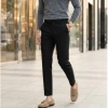 Quần âu nam Hàn Quốc RBD slimfit ống côn đen, vải chống nhăn, giá 389k