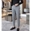 Quần âu nam Hàn Quốc RBD slimfit ống côn đen, vải chống nhăn, giá 389k 7
