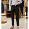 Quần âu nam Hàn Quốc RBD slimfit ống côn đen, vải chống nhăn, giá 389k 8