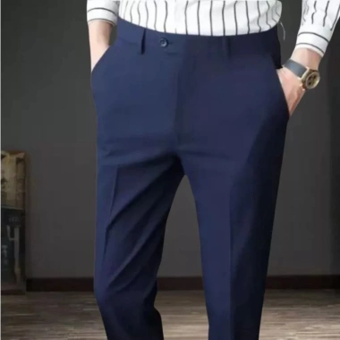 Quần âu nam Hàn Quốc slimfit đen ống côn, vải chống nhăn không bai xù cao cấp - mẫu 2.026 5 Quần âu nam Hàn Quốc slimfit đen ống côn, vải chống nhăn không bai xù cao cấp - mẫu 2.026 5