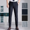 Quần âu nam HDT vải co giãn 4 chiều, form đứng, màu trắng, đủ màu, giá 180.000₫ 10
