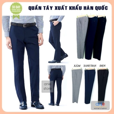 Quần Âu Nam KOREA co giãn 4 chiều, size lớn tới 130kg, giá chỉ 129.000đ