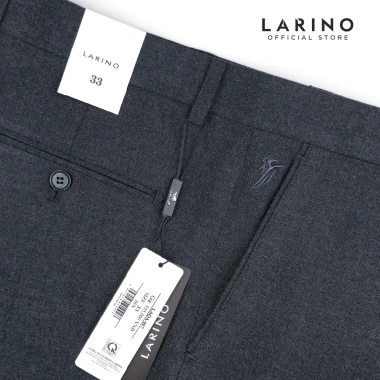 Quần Âu Nam LARINO Ống Đứng Công Sở Lịch Lãm Cao Cấp Tôn Dáng Hạn Nhăn 272k