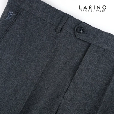 Quần Âu Nam LARINO Ống Đứng Công Sở Lịch Lãm Cao Cấp Tôn Dáng Hạn Nhăn 272k
