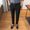Quần âu nam Luxury Hàn Quốc cao cấp, ôm công sở trẻ, cạp cao ống đứng, vải chéo co giãn, bigsize - Giá 350.000₫ 3