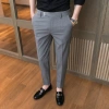 Quần âu nam Luxury Hàn Quốc cao cấp, ôm công sở trẻ, cạp cao ống đứng, vải chéo co giãn, bigsize - Giá 350.000₫ 6
