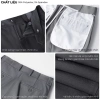 Quần Âu Nam Ống Đứng Đen Cáp Chun Slim Fit, Vải Cotton Hàn Cao Cấp - 339.000₫ 6