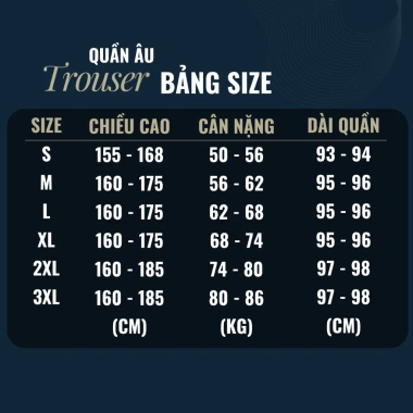 Quần Âu Nam Ống Đứng Đen Cáp Chun Slim Fit, Vải Cotton Hàn Cao Cấp - 339.000₫