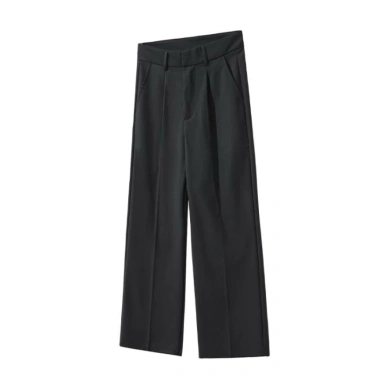 Quần Âu Nam Ống Rộng Dáng Suông Cao Cấp Baggy Xếp Ly 3 Màu Đen Xám Nâu 575k