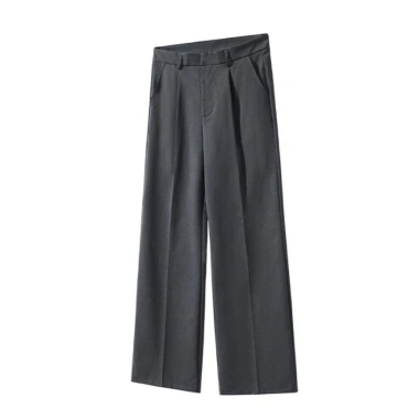 Quần Âu Nam Ống Rộng Dáng Suông Cao Cấp Baggy Xếp Ly 3 Màu Đen Xám Nâu 575k