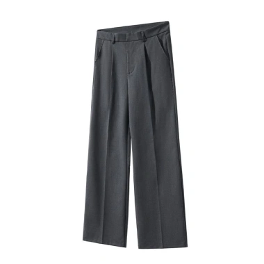 Quần Âu Nam Ống Rộng Dáng Suông Cao Cấp Baggy Xếp Ly 3 Màu Đen Xám Nâu 575k