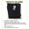 Quần Âu Nam PRESENT chất liệu Tuyết Hàn cao cấp, thiết kế trơn basic slimfit 5