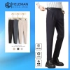 Quần âu nam Sidetab cạp cao đai chỉnh eo, quần tây Hàn Quốc ống côn công sở QA6M1 HELEMAN 199k giảm giá