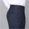 Quần âu nam Sidetab cạp cao Regular, vải rayon tự nhiên, thoáng mát - Geele 379.500đ 4