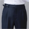 Quần âu nam Sidetab cạp cao Regular, vải rayon tự nhiên, thoáng mát - Geele 379.500đ 5