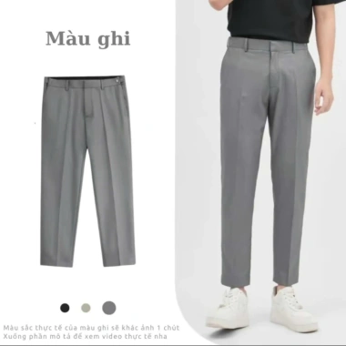 Quần Âu Nam Sitetab TA Store Cạp Cao Linh Hoạt Form Baggy Phong Cách Hàn Quốc 149k 7 Quần Âu Nam Sitetab TA Store Cạp Cao Linh Hoạt Form Baggy Phong Cách Hàn Quốc 149k 7