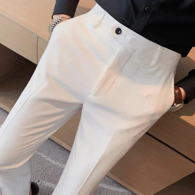 Quần âu nam Slimfit phong cách Hàn Quốc, co giãn nhẹ, 6 màu, giá chỉ 211.111₫
