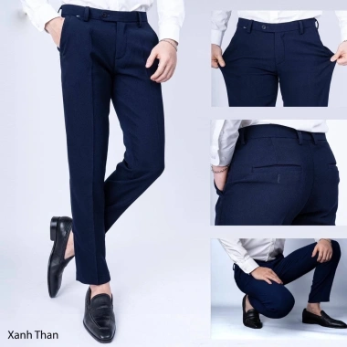 Quần âu nam Slimfit phong cách Hàn Quốc, co giãn nhẹ, 6 màu, giá chỉ 211.111₫
