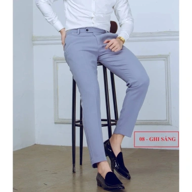 Quần âu nam Slimfit phong cách Hàn Quốc, dáng chuẩn đẹp, co giãn nhẹ, chất vải cao cấp, 6 màu - chỉ 127.662₫