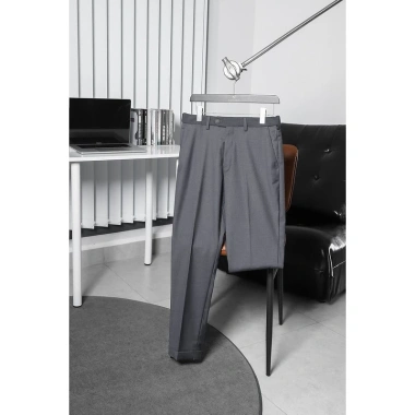 Quần âu nam SMART TORANO slimfit cạp chun túi chéo thêu logo - Giá 649.000₫