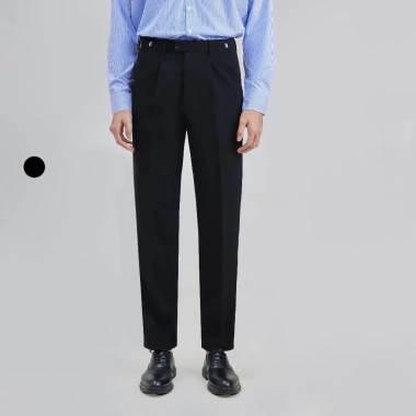 Quần âu nam SOFT MENSWEAR cạp cao Hàn Quốc ống suông baggy vải co giãn 280.000₫ 3