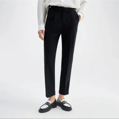 Quần âu nam SOFT MENSWEAR cạp cao Hàn Quốc ống suông baggy vải co giãn 280.000₫ 4