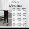 Quần âu nam thiết kế ông côn trẻ, vải tuyết mưa không xù không bai, ống côn chuẩn form, chỉ 149k 7