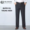 Quần âu nam trung niên ống suông dáng đứng, vải chống nhăn bigsize QTN - Giá 179.000